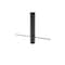 Global Industrial Wave Bike Rack, Black, Below Ground Mount, 5-Bike Capacity 652777G - alternate 4